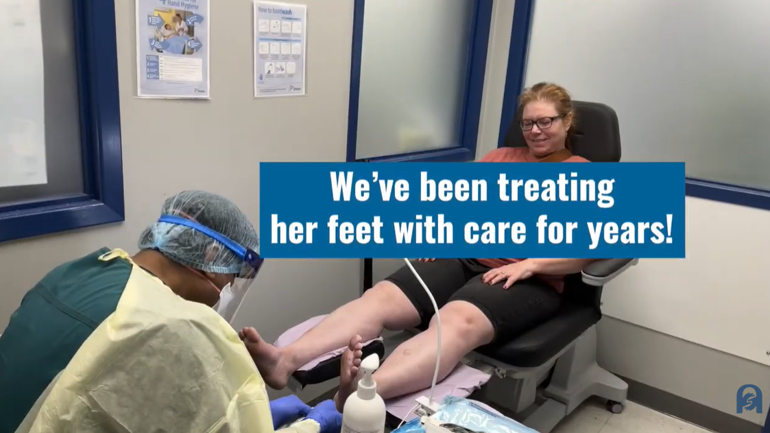 We got off on the right foot with Laura!